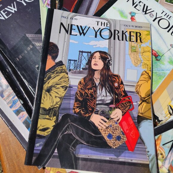 The New Yorker Magazine Bundle Lot of 7 Magazines RANDOM DATES Reading bundle Y - Picture 5 of 11